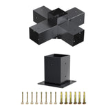 Maxbell Pergola Kit 5 Ways Right Angle Corner Brackets for Patios Courtyards Outdoor