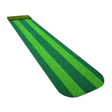 Maxbell Golf Indoor Putting Mat 118inch Length Training Aid for Sports Beginners Men Double Color