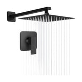 Maxbell Square Rain Shower Head Home Showerhead Wall Mount Replacement High Pressure