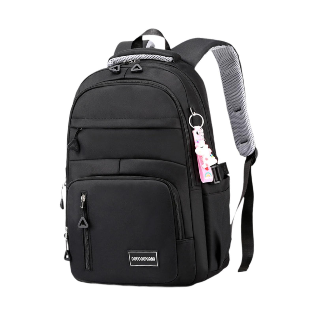 Maxbell Children Backpack Fashion Cute with Zipper Closure Adjustable Shoulder Strap Black