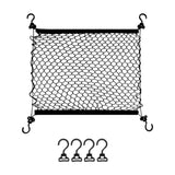 Generic Car Rear Cargo Net Easy to Use Car Trunk Cargo Net Trunk Storage Net 92cmx76cm