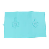 Maxbell Maxbell Anti-slip Pet Feeding Mat Silicone Dog Cat Bowl Food Bowel Mat Pad Blue