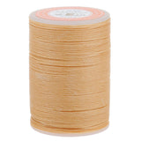 Maxbell 2pcs 113M 0.55mm Leather Sewing Round Waxed Thread Wax Cord Hand Stitching