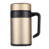 Maxbell 304 Stainless Steel Frosted Stainless Steel Vacuum Flask Cup Golden