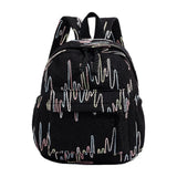 Maxbell Kids Backpack Chic Large Capacity Book Bag for Middle High School Boys Girls Black