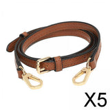 Maxbell 5xPurse Strap Replacement Crossbody Strap for Small Bag Wallet Bag Accessories Brown