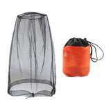 Maxbell Bug Bee Face Mesh Cover with Carry Bag Soft for Travel Walking Hiking Black L