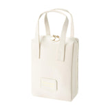 Makeup Bag Zipper Large Capacity Birthday Gifts Toiletry Bag for Girls Women White