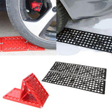 4 Pack Emergency Car Wheel Anti Skid Pads Auto Traction Mats Tire Grip Aids