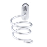 Maxbell Maxbell Wall Mount Space Aluminum Hair Blow Dryer Holder Rack Organizer Shelf Silver