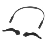 Maxbell 2 Pieces Kids Silicone Glasses Sunglasses Strap Sports Band Cord Holder