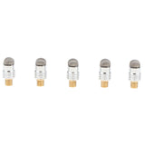 Maxbell 3x5 Pieces 2 in 1 Replacement Fiber Tips for Capacitive Stylus Pens Dia 6.0mm