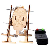 Maxbell 3D Wooden Puzzle Mechanical Model Robot DIY Craft Kits for Kids Adults