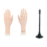 Resin Mannequin Hand Model Jewelry Display Holder for Chain Organizing Rings Left and right hand