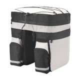 Maxbell Bike Pannier Large Capacity Luggage Bicycle Bag for Road Bike Cycling Travel Gray