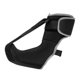 Maxbell Plantar Fasciitis Night Splint Sock for Women Men Simple Assembly Black Soft