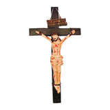 Jesus Crucifix Crosses Figurine Catholic Crucifix Wall Cross for Garden Yard