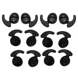 Maxbell 7xSilicone Gel Earbuds Eartips Caps for Samsung Galaxy S6 S7 Black