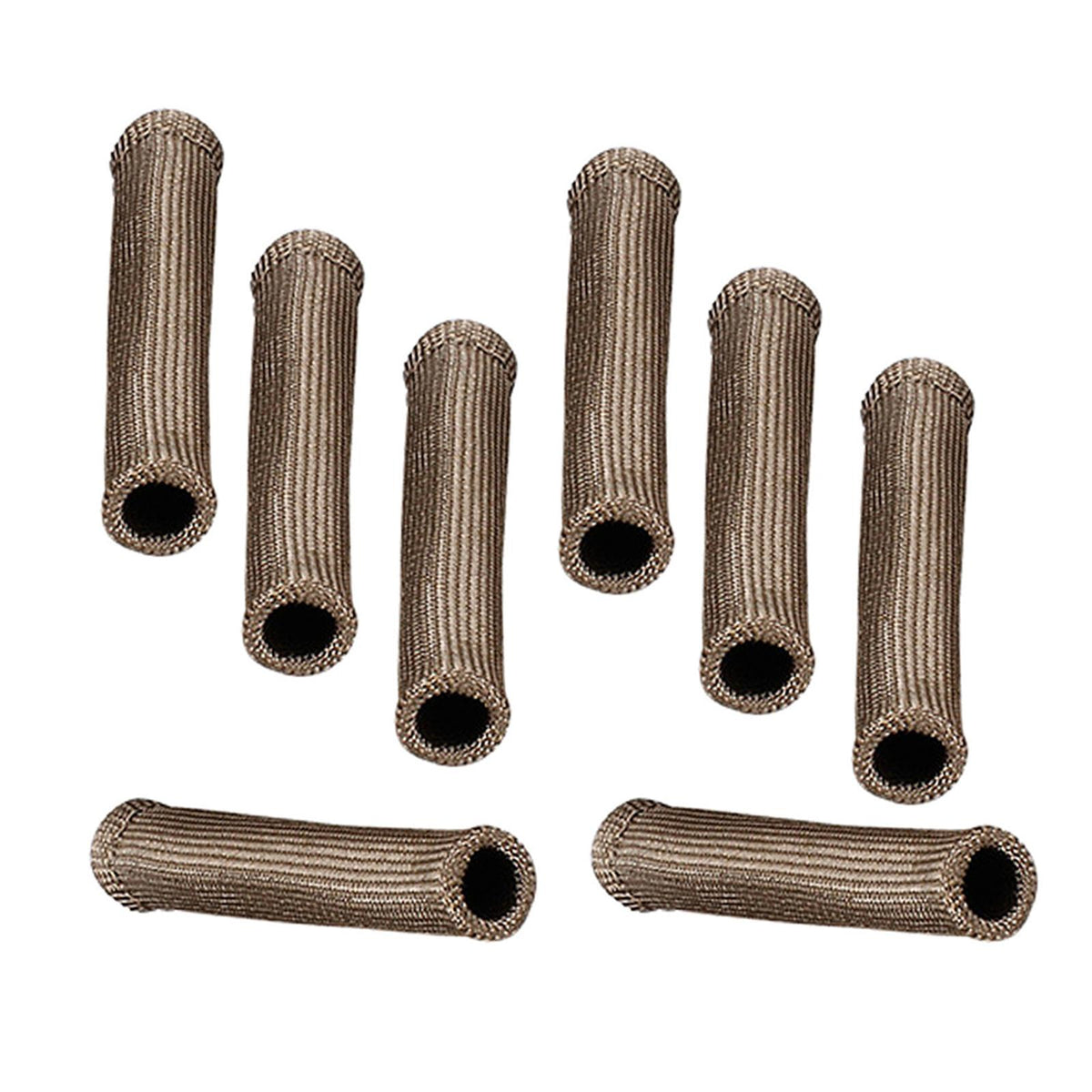 8x Wrap Protector Heat Sleeve Durable Reduces Breakdown for Automotive Titanium