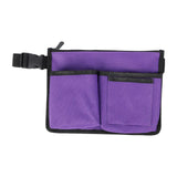 Maxbell Nurse Waist Pack Pouch Healthcare Tool Organizer for Nursing Kits Tool Women Purple