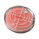 Maxbell Magnet Ball Marker Levelling Bubble Meter for Golfing Outdoor Sports Golfers Pink
