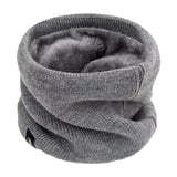 Maxbell Winter Neck Gaiter Thermal Neck Cover for Outdoor Sports Snowboarding Biking Gray