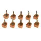Maxbell High Heel Tips Taps Shoe Repair Replacement Dowels Stiletto Pads 9mm Thick Pin