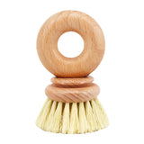 Maxbell Kitchen Dish Brush Wooden Home Dish Scrub Brush for Sink Cleaning Plate Dish 10x6x2cm