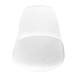 Maxbell Stool Surface Replacement Bar Stools Seating Pad for Home Office Dining Room white