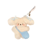 Maxbell Plush Keychain Novelty Cartoon Keychain Charm for Kids Adults Birthday Gifts With Shoulder bag