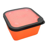 Maxbell Fishing Lure Box Multipurpose Lightweight Worm Box for Outside Fish Supplies L