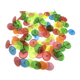 Maxbell 100x Golf Ball Markers Golf Ball Position Marker for Course Outdoor Training
