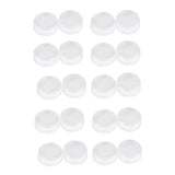Maxbell 20Pcs Trombone Valve Pads 9mm Diameter for Cornet Trumpet Alto Tenor Trombone