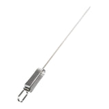 Maxbell Grilling Skewers Roasting Sticks Metal Grill Skewers for Hot Dogs Sausages Large Single Prong
