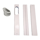 Maxbell Portable Air Conditioner Window Kit Sturdy for Duct Fans Sliding Window Home 3Pcs