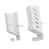 Maxbell Router Wall Mount Holder Nonslip Router Rack for Home Office Cellphone Stand White