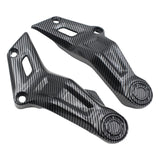 Maxbell 2 Pieces Frame Side Panels Spare Practical Sleek Guards for Yamaha FZ07 Carbon Fibre