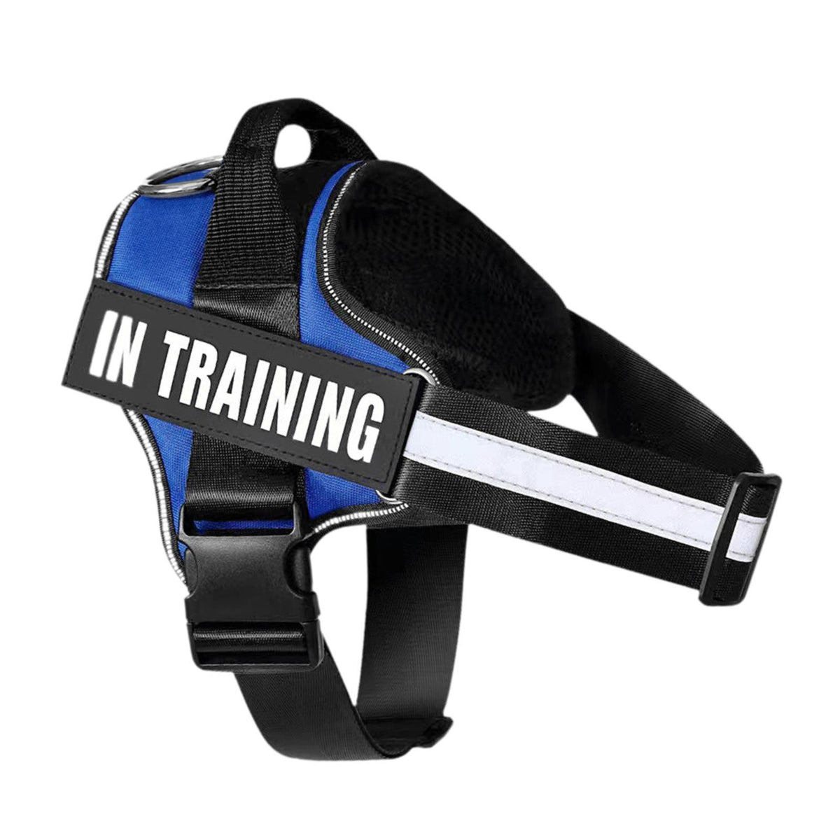 Maxbell Pet Dog Harness Reflective Breathable for Large Dogs No Pull Training Hiking Blue