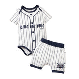 Maxbell Baby Summer Clothing Set Newborn Outfit for Family Days Play Wear Photograph 9 to 12 Months
