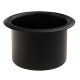 Maxbell 2x Aluminum Alloy Cup Drink Holder for Marine Boat Car Truck Camper RV Black