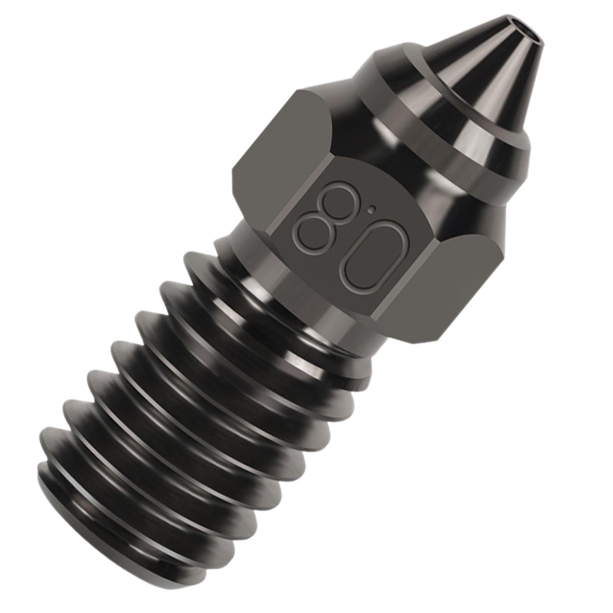 Maxbell 3D Printer High Speed Nozzle Easy to Install Reliable Spare Part Replacement 0.8mm 3 Holes