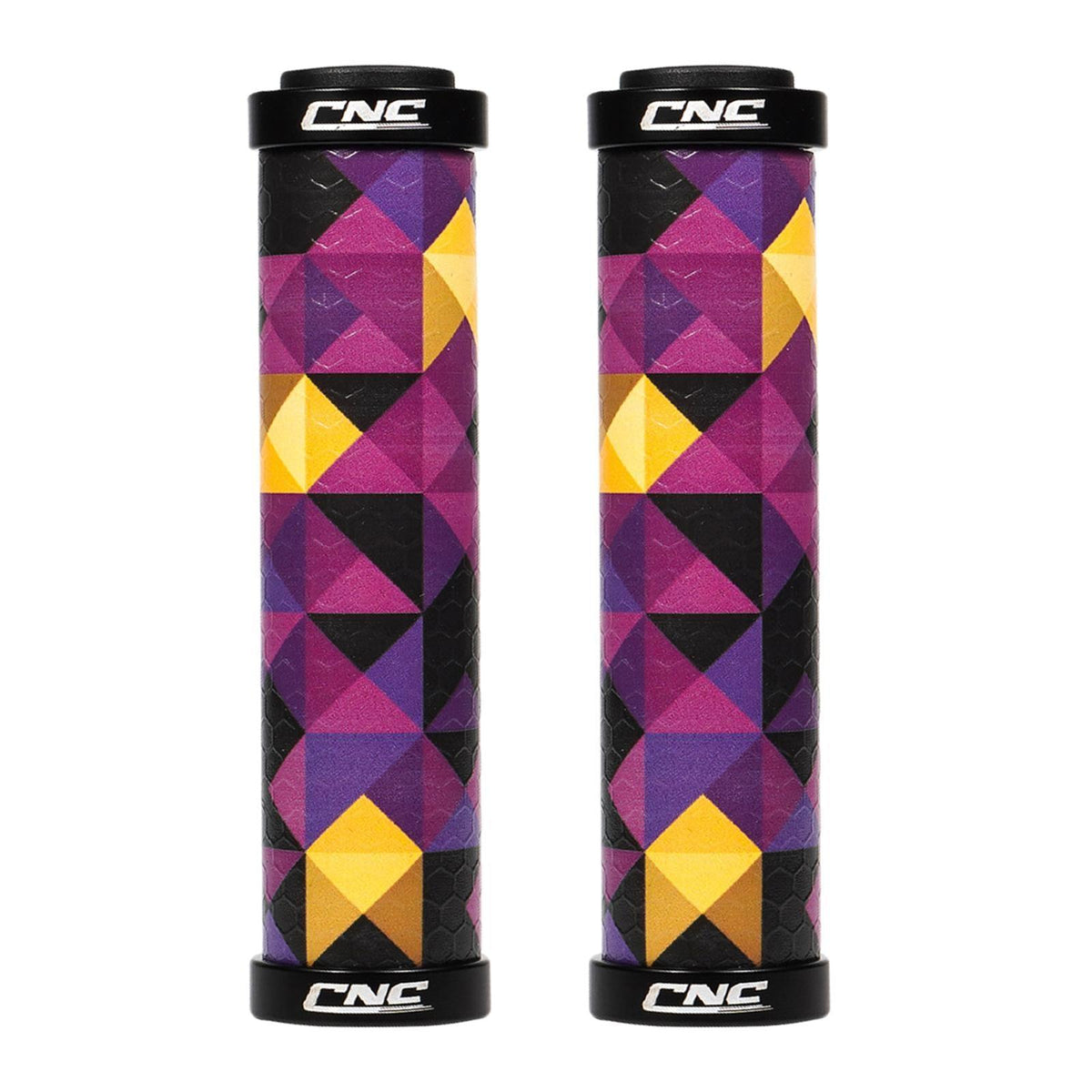 Maxbell Maxbell Bike Handle Bar Grip Protective for MTB Bicycle Purple Yellow