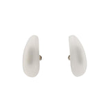 Maxbell 1 Pair Screw-On Jade Nose Pads Eyeglass Sunglass Glasses Accessories White - Aladdin Shoppers
