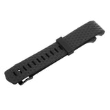 Maxbell Maxbell 3D Silicone Gel Wrist Band Strap +Buckle For Fitbit Charge 2 Bracelet Black