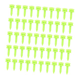 Maxbell 50 Pieces Golf Tees Exercise Durability Practicing for Adults Indoor Outdoor Green 25mm