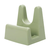 Maxbell Pot Lid Holder Cutting Board Rack Spoon Rest for Bakeware Restaurant Cabinet Green