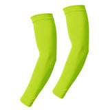 Maxbell Sports Arm Sleeves Summer Compact Protecive Cover for Playing Walking Tennis fluorescent yellow