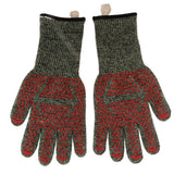 Maxbell 2pcs High Temperature Resistant Non-Slip Anti-Cutting and Waterproof Gloves