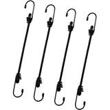 Maxbell Heavy Duty Bungee Cord with Hooks Utility Rope Hooks for Camping Bikes Cargo 4 Pieces