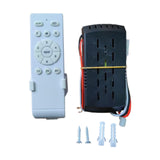 Maxbell Ceiling Fan Light Remote Control Set Portable for Apartment Farmhouse Office